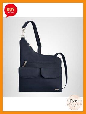 Anti-Theft Crossbody Bag with RFID Blocking